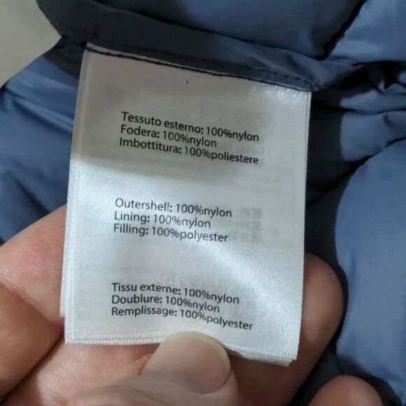 Save The Duck Boys size 4 Blue Donny Puffer Full Zip Jacket Synthetic Down NEW - Picture 13 of 14